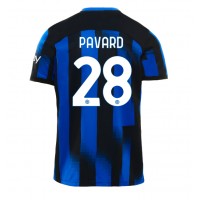 Koszulka piłkarska Inter Milan Benjamin Pavard #28 Strój Domowy 2023-24 tanio Krótki Rękaw